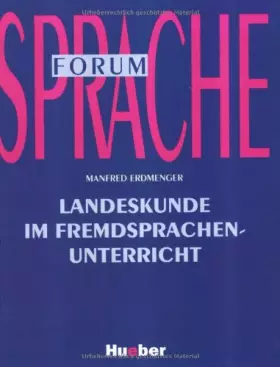 Couverture du produit · Landeskunde im Fremdsprachenunterricht