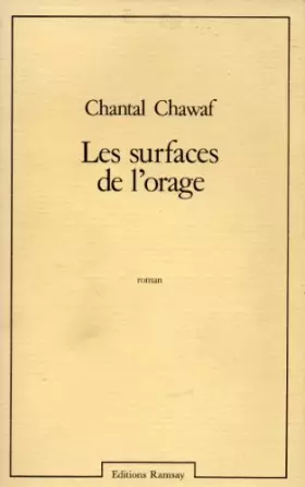 Couverture du produit · Les surfaces de l'orage