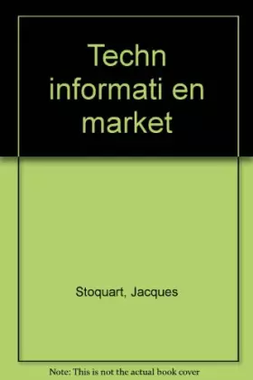 Couverture du produit · Les techniques informatiques en marketing direct
