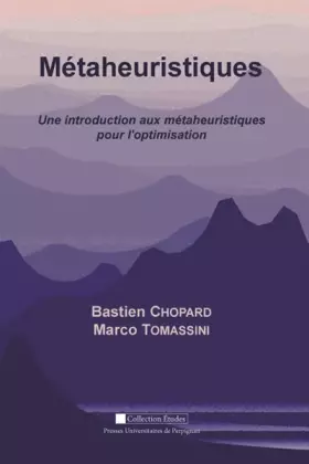 Couverture du produit · Une introduction aux métaheuristiques pour l'optimisation