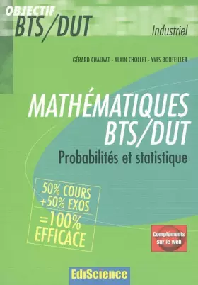 Couverture du produit · Mathématiques BTS/DUT : Probabilités et statistique