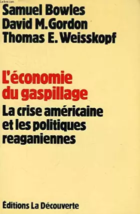 Couverture du produit · L'économie du gaspillage