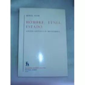 Couverture du produit · Hombre,etnia,estado (Biblioteca románica hispánica. II: Estudios y ensayos)