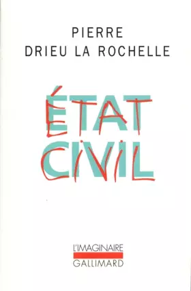 Couverture du produit · État civil