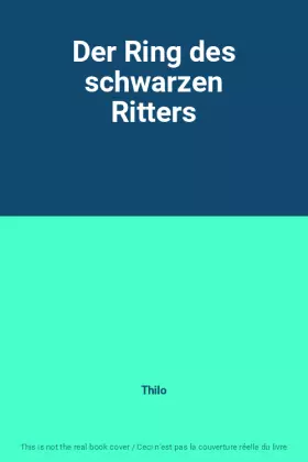 Couverture du produit · Der Ring des schwarzen Ritters