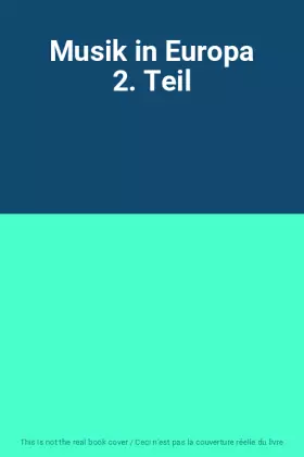 Couverture du produit · Musik in Europa 2. Teil