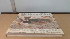Couverture du produit · Métiers d'art