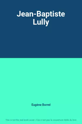 Couverture du produit · Jean-Baptiste Lully
