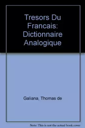 Couverture du produit · Dictionnaire analogique
