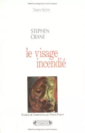 Couverture du produit · Visage incendié