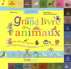 Couverture du produit · Mon grand livre des animaux