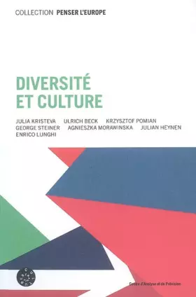 Couverture du produit · Diversité et culture