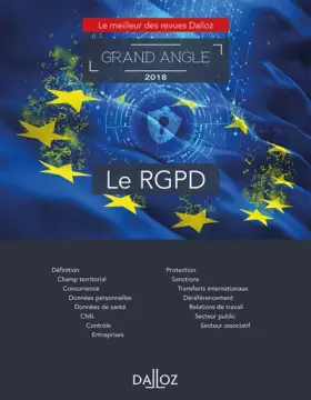 Couverture du produit · Le RGPD
