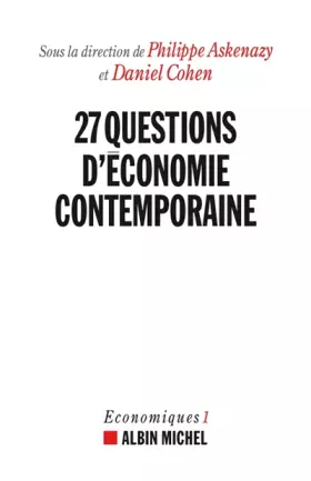 Couverture du produit · Vingt-sept questions d'économie contemporaine