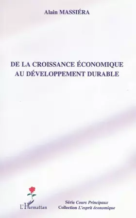 Couverture du produit · De la croissance économique au développement durable