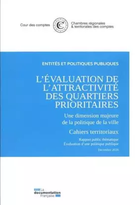 Couverture du produit · Pack - L'évaluation de l'attractivité des quartiers prioritaires: Une dimension majeure de la politique de la ville