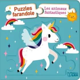 Couverture du produit · Puzzles farandole: Les animaux fantastiques - Dès 10 mois