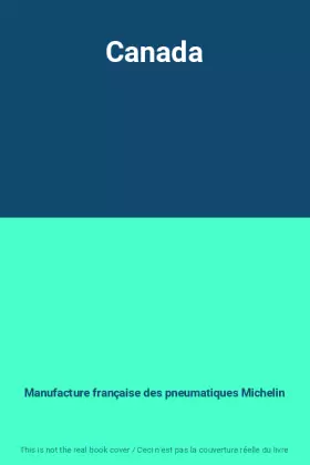 Couverture du produit · Canada