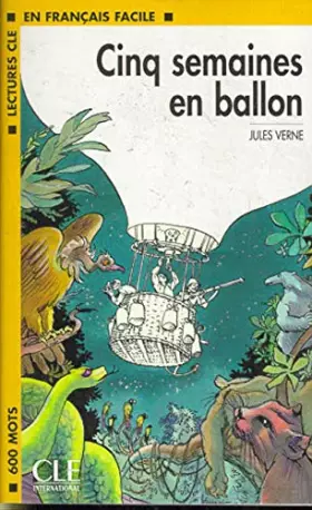 Couverture du produit · Cinq semaines en ballon, niveau 1