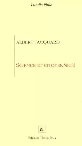Couverture du produit · Science et citoyenneté