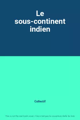 Couverture du produit · Le sous-continent indien