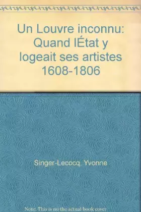 Couverture du produit · Un louvre inconnu