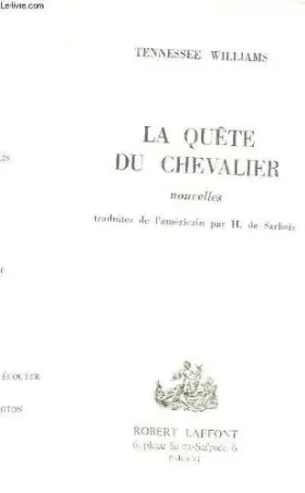 Couverture du produit · LA QUETE DU CHEVALIER