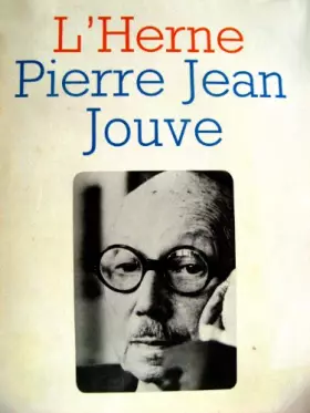 Couverture du produit · Cahiers de l'herne: Pierre Jean Jouve