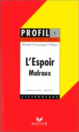 Couverture du produit · L'Espoir