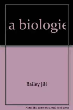 Couverture du produit · la biologie