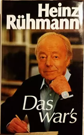 Couverture du produit · Das war's: Erinnerungen (German Edition)