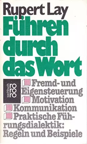 Couverture du produit · Führen durch das Wort.
