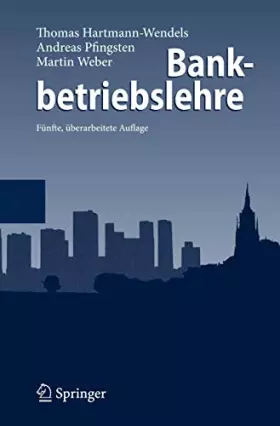 Couverture du produit · Bankbetriebslehre