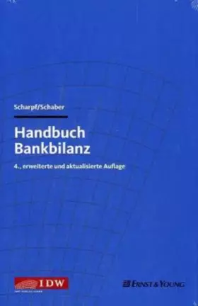 Couverture du produit · Handbuch Bankbilanz