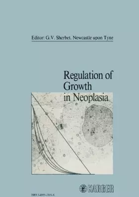 Couverture du produit · Regulation of Growth in Neoplasia