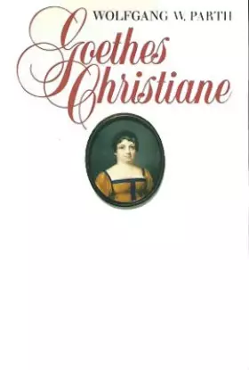 Couverture du produit · Goethes Christiane.