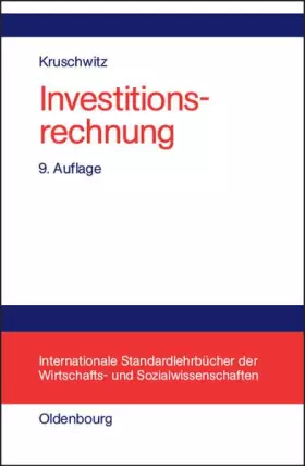 Couverture du produit · Investitionsrechnung