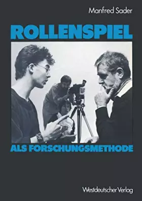 Couverture du produit · Rollenspiel als Forschungsmethode (German Edition)