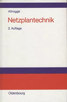 Couverture du produit · Netzplantechnik