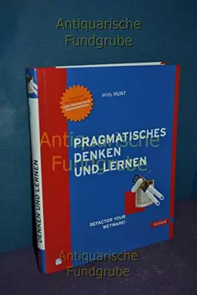 Couverture du produit · Pragmatisches Denken und Lernen. Refactor your Wetware!