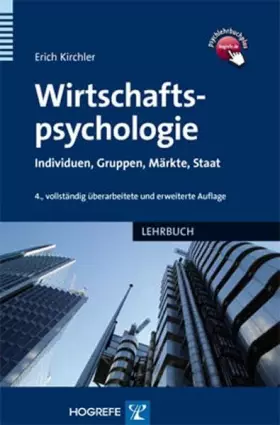 Couverture du produit · Wirtschaftspsychologie: Individuen, Gruppen, Märkte, Staat