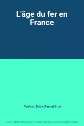 Couverture du produit · L'âge du fer en France