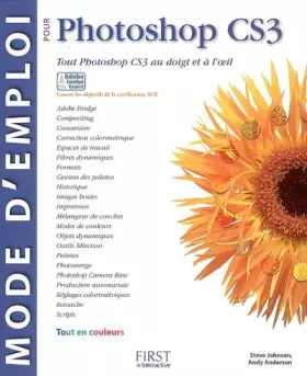 Couverture du produit · MODE D EMPLOI PHOTOSHOP CS3