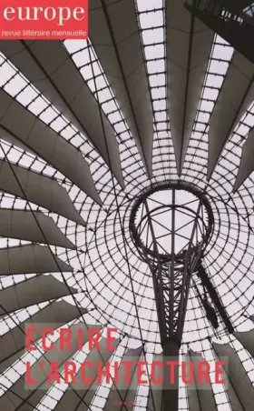 Couverture du produit · Europe, N° 1055, mars 2017 : Ecrire l'architecture