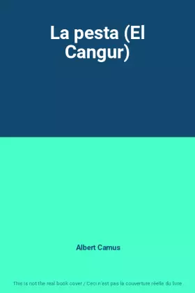 Couverture du produit · La pesta (El Cangur)
