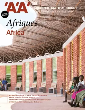Couverture du produit · L'Architecture d'Aujourd'hui n°455 - Afriques - Juin 2023