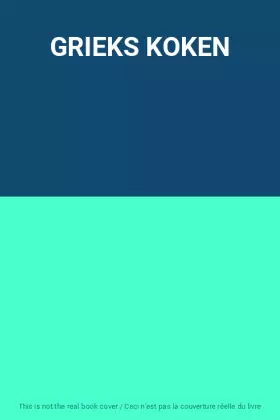 Couverture du produit · GRIEKS KOKEN