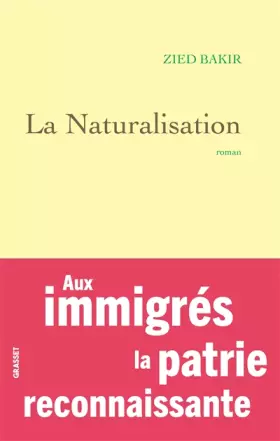 Couverture du produit · La Naturalisation