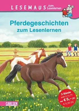 Couverture du produit · LESEMAUS zum Lesenlernen Sammelbände: Pferdegeschichten zum Lesenlernen: Einfache Geschichten zum Selberlesen – Lesen üben und 