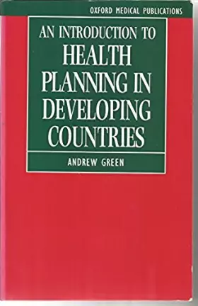 Couverture du produit · An Introduction to Health Planning in Developing Countries